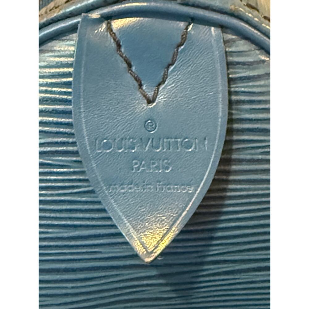 Louis Vuitton speedy 25 - blue EPI Boston bag - Picture 7 of 12